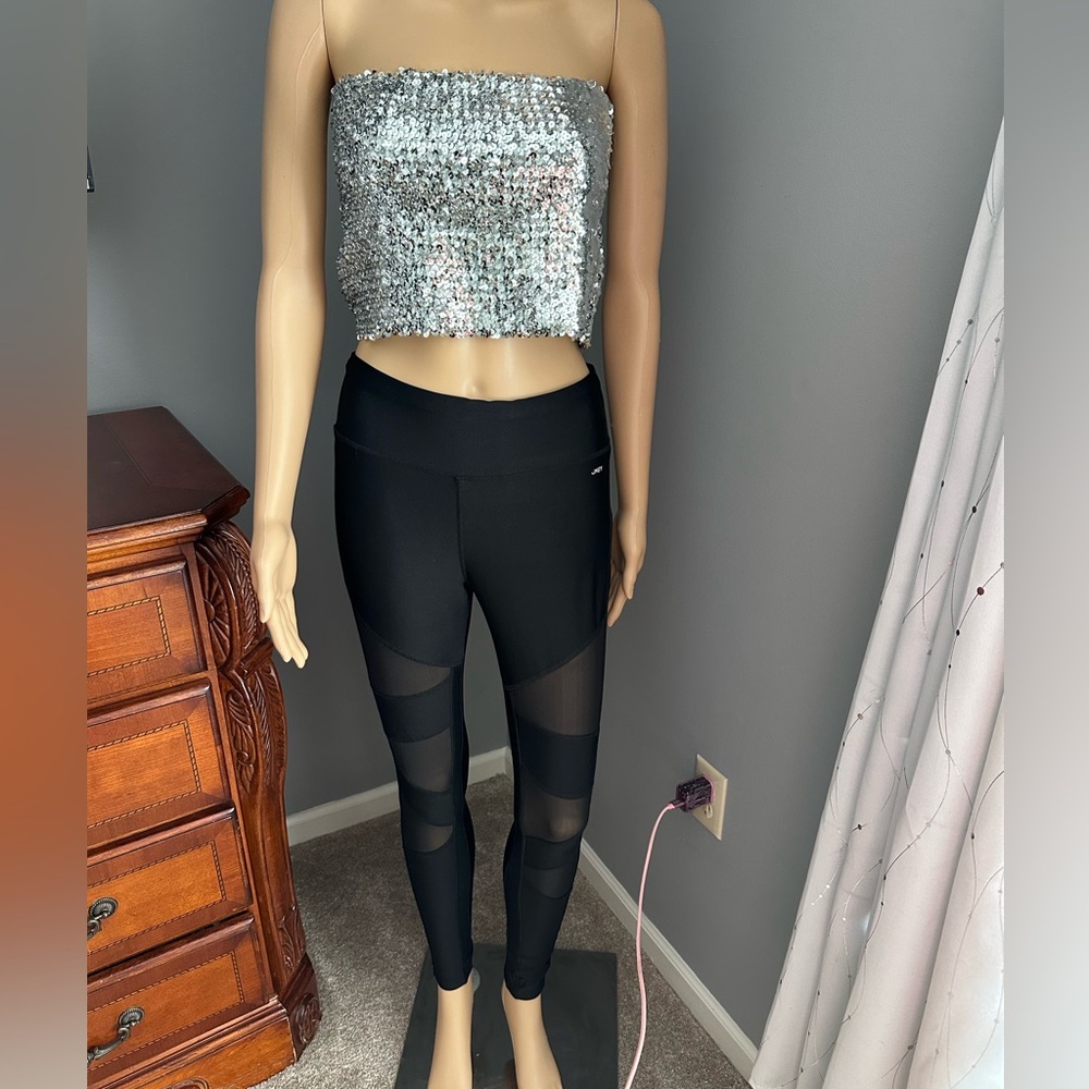 Jockey Black Activewear Leggings